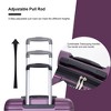 Kumasinova 3Pcs Durable PC Luggage Set,Hardshell Spinner Suitcases with 2 Hooks&TSA Locks,Airline-Approved&Impact-Resistant,21/25/29" - 4 of 4