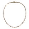 Guili Flawless Tennis Necklace with Clear Cubic Zirconia, designed for a glamorous and sparkling addition to your jewelry collection. - 2 of 3
