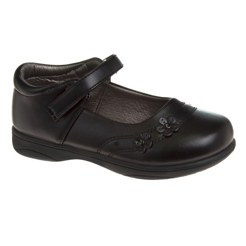French Toast Girl's School Shoes With Flower Details (little Kids) : Target