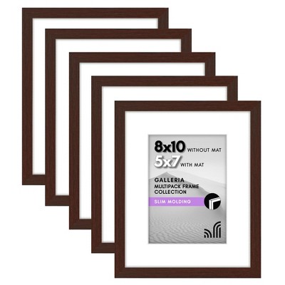 Americanflat Picture Frame with plexiglass - Hanging Hardware For Horizontal and Vertical Display