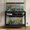 40-50 Gallon Aquarium Stand with Power Outlets, Metal Frame Fish Tank Stand with Storage Drawers, Adjustable Height, 660 lbs Capacity - 2 of 4