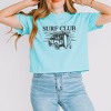 Simply Sage Market Women's Embroidered Surf Club Jeep Short Sleeve Relaxed Fit Cropped Graphic Tee - 3 of 3