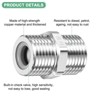 Unique Bargains Brass Durable Non-Return One-Way Valve - 2 of 4