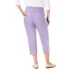 Woman Within Petite Stretch Denim Five-Pocket Capri Jeans - 3 of 4