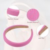 Unique Bargains Women's Anti Slip Fashion Pastoral Stripe Headbands 0.87" Wide 2 Pcs - 3 of 4