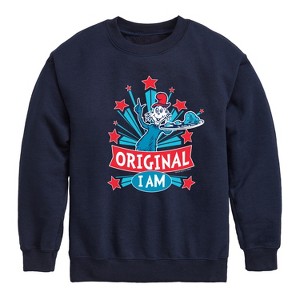 Boys' - Dr. Seuss - Original I am Green Eggs and Ham Graphic Long Sleeve Fleece Sweatshirt - 1 of 4