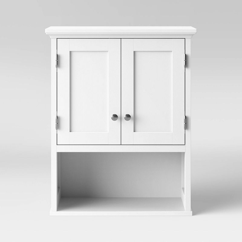 Wood Wall Cabinet White - Threshold&#8482;, 4 of 7