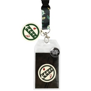 Boba Fett Sublimation Print Lanyard with Rubber Charm - 1 of 4