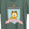 Women's - Garfield - University Badge Short Sleeve Graphic T-Shirt - 2 of 4