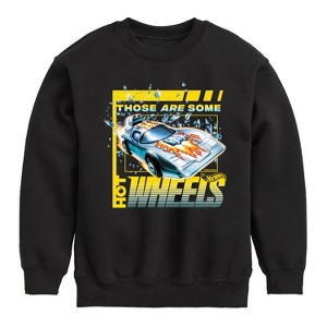 Boys' - Hot Wheels - Some Hot Wheels Graphic Long Sleeve Fleece Sweatshirt - 1 of 4