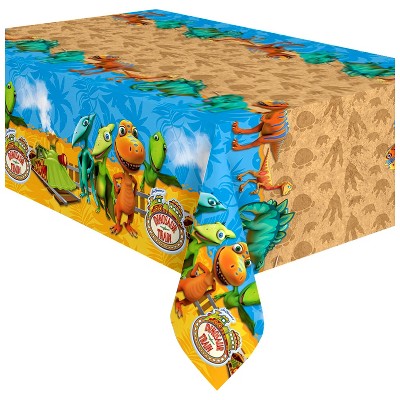 Treasures Gifted Dinosaur Train Tablecloth - Dinosaur Train Party Supplies - 3 Pack