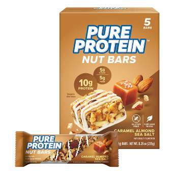 Pure Protein Nut Bar - Caramel Almond Sea Salt - 5ct