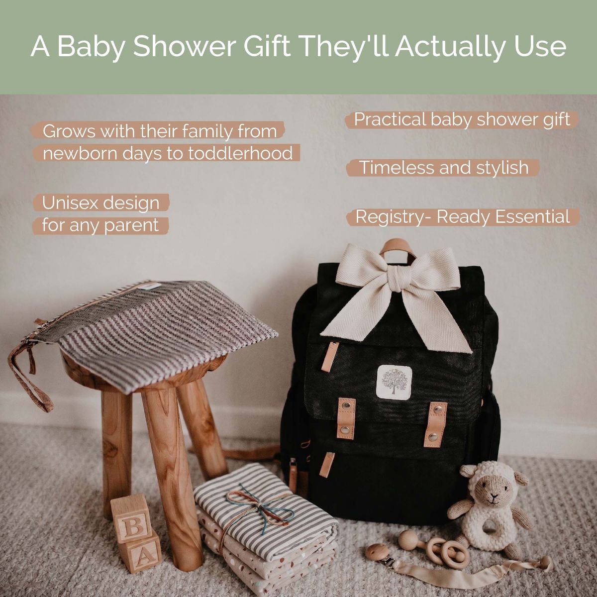Parker Baby Co. Diaper Backpack - thumbnail 5