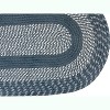 Newport Braid Collection 100% Polypropylene Stripe Pattern Reversible Indoor Utility Rug - Better Trends - 2 of 3