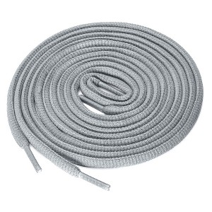Elerevyo Athletic Oval Bootlaces Half Round Sneakers Shoelaces 2 Pairs - 1 of 4
