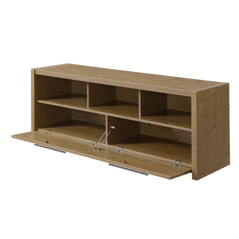 Newport Marbella TV Stand for TVs up to 60" with Cabinets and Shelves - Breighton Home, 1 of 8