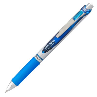 Pentel EnerGel 3pk Gel Pen Blue Ink with +1 refill