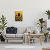 Stupell Industries Happy Bear Sunflower Field Framed Giclee Art, Gray, 16" x 20" - 3 of 4