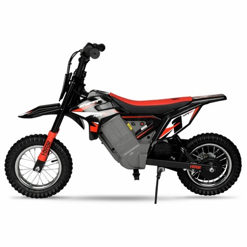 Hyper Hpr350 Dirt Bike 24 Volt Electric Motorcycle For Kids Exclusive Red black Target