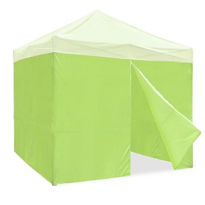 InstaHibit Set of 4 Sidewall UV30+ Fits 10x10ft Canopy Tent Zipper Outdoor Party Green - 1 of 4