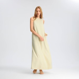 Vestido maxi de espalda abierta - A New Day™ Amarillo pastel