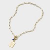 Bijoux Sport by Luv Aj MLB Gold Dog Tag Charm Necklace - 3 of 4
