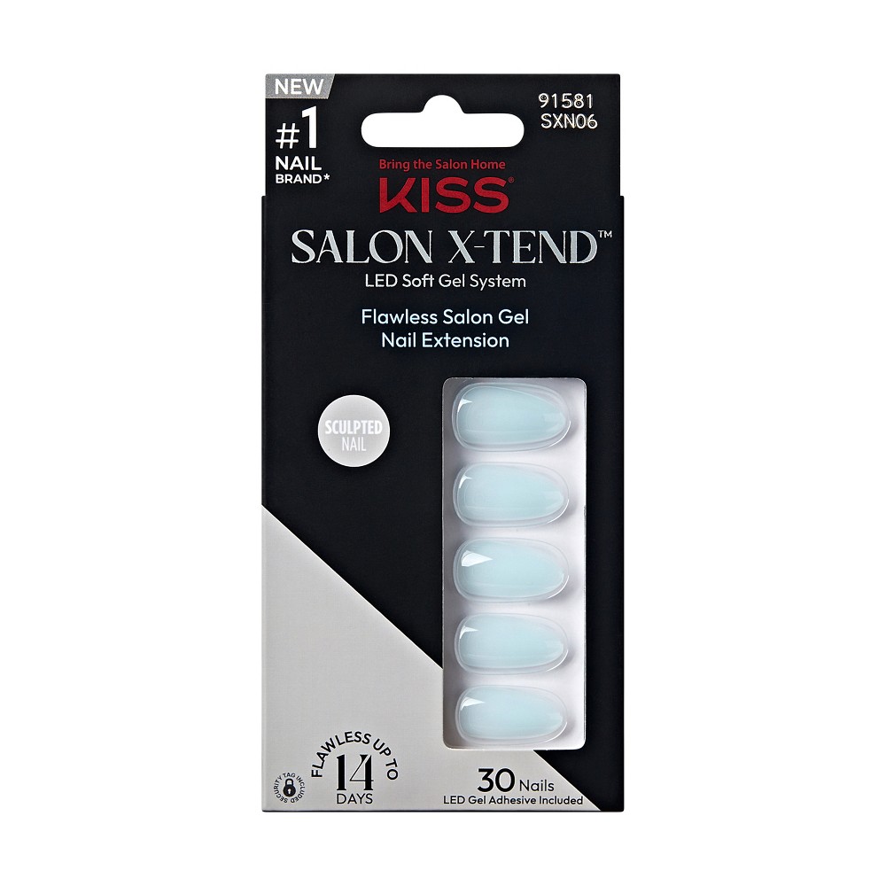 Photos - Manicure Cosmetics KISS Products Salon X-tend Fake Nails - Choices - 34ct
