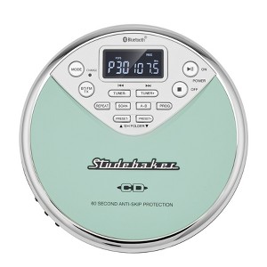 Studebaker MP3 CD Player with Bluetooth Radio and Rechargeable Battery - 1 of 4