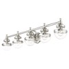 Livex Lighting Oldwick 5 - Light Vanity in  Brushed Nickel - 3 of 4