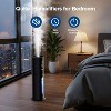 7L Cool Mist Humidifier - 2.5Gal with App & Remote, 500 sq. ft, 4 Mist Levels, LED Light, Quiet for Bedroom, Black - 4 of 4