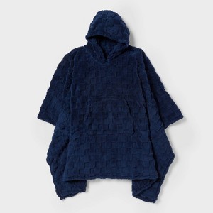 Plush Wearable Blanket Navy - Room Essentials™ - 1 of 4