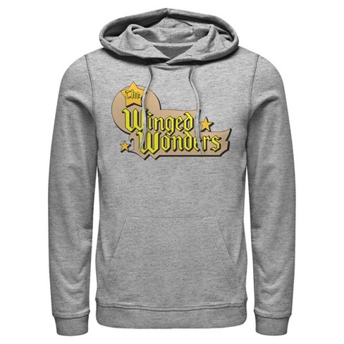 Men's Justice League Winged Wonders Logo Pull Over Hoodie - image 1 of 3