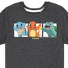 Boys' - Pokémon - Squirtle Charmander Bulbasaur Kanto Region Starters Short Sleeve Graphic T-Shirt - image 2 of 4