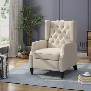 CENGHU Modern Recliner Chair in Fabric, Adult Sofa Chair, Recliner Chair for Adult, Mid Century Modern Pushback Chair for Living Room, Bedroom - 1 of 4