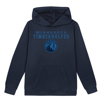 NBA Minnesota Timberwolves Boys' Poly Hooded Sweatshirt