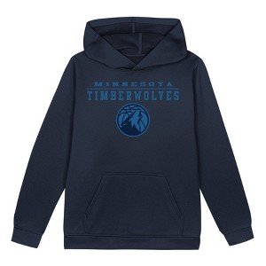 NBA Minnesota Timberwolves Boys' Poly Hooded Sweatshirt - 1 of 1
