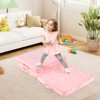 Infans Foldable Floor Mattress for Kids Glow in the Dark Toddler Nap Mat Tri-Folding - 3 of 4