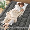 Inhand Ultra Soft Velvet Mattress Pad - Thick & Warm Mattress Topper Cover With Deep Pocket, Comfort Fitted Bed Cover For Dorm - 2 of 4