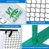NAYSAYE Sport Net and Rebounder Pickleball Net Regulation Size Sturdy Frame Easy Setup for Indoor Outdoor Play, Black and White, 35.00"*9.00"*4.50" - 3 of 4