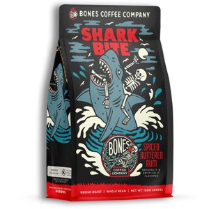 Bones Coffee Company Shark Bite 12 oz (Ground) - 1 of 4