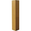 Kings Brand Furniture - 4 Tier Corner Shelf Unit, Display Storage Shelves Bookcase, Natural - 3 of 4