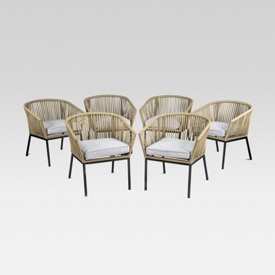 target wicker dining chairs