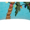 C&F Home Christmas Palm Tree w/ Lights Hooked Accent Throw Pillow, 18" x 18" - 3 of 4