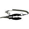 Amber Fight Gear Stainless Steel Fishing Pliers Set with Hook Remover, Braid Cutters, and Split Ring Tip - Saltwater Resistant Tools for Anglers,Black - 2 of 4