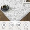 Washable Rugs Non Slip Vintage Area Rug for Living Room & Entryway - 3 of 4