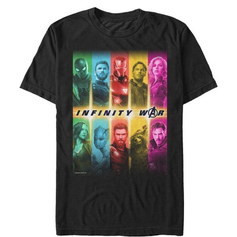 Marvel Avengers Infinity War Thanos Gauntlet Men's Adults T-Shirt Top