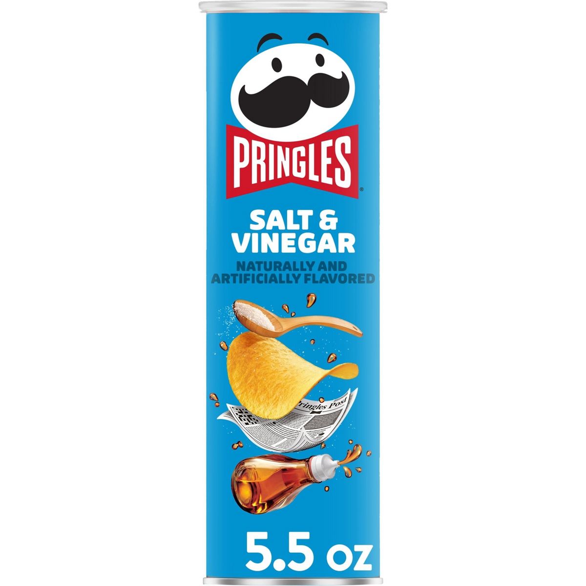 PRINGLES 5.5OZ SALT & VINEGAR