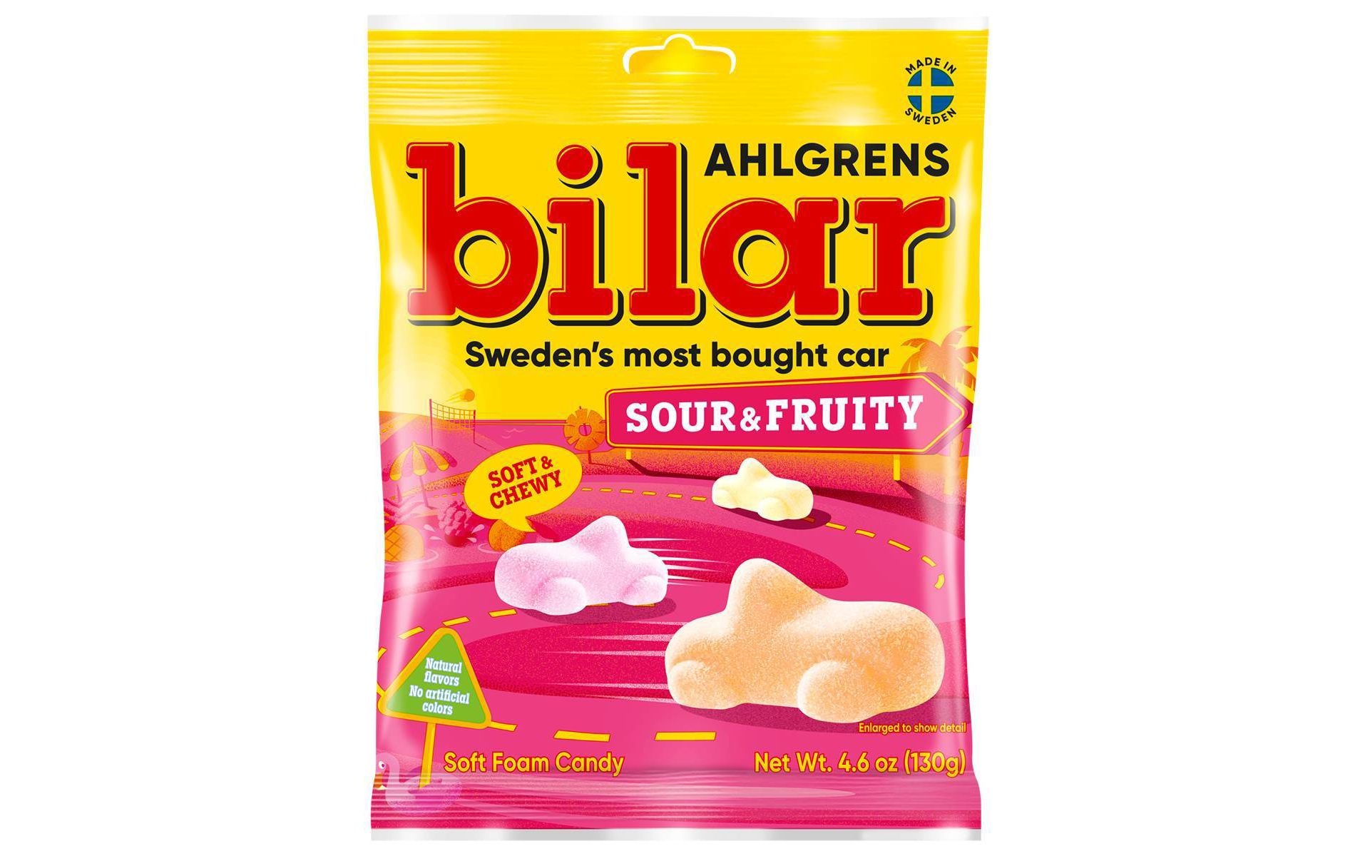 Bilar Sour Fruity Candy Bag - 4.6oz