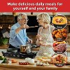 Techwood 1800W Dual Control Infrared Ceramic Electric Hot Plate with Anti-Scald Handle - 4 of 4