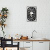 Stupell Industries Dead & Breakfast Spooky Skull Framed Giclee Art, Gray, 12" x 18" - 3 of 4